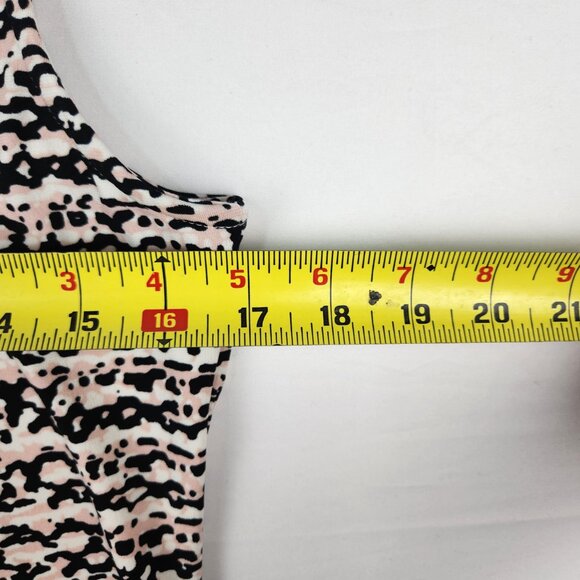 Cleo Sleeveless Abstract Scoop Blouse S - Picture 6 of 7